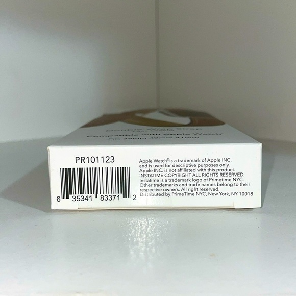 INSTATIME Double-Wrap Apple Watch Strap - Picture 4 of 6